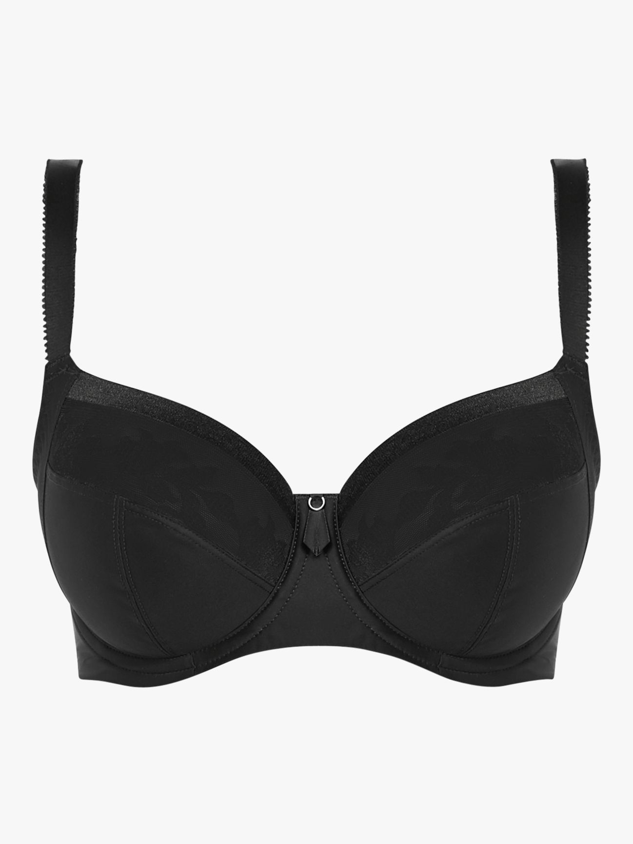 Fantasie Illusion Underwired Side Support Balcony Bra, Navy at John Lewis &  Partners