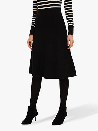 Phase Eight Francis Knit Skirt, Black