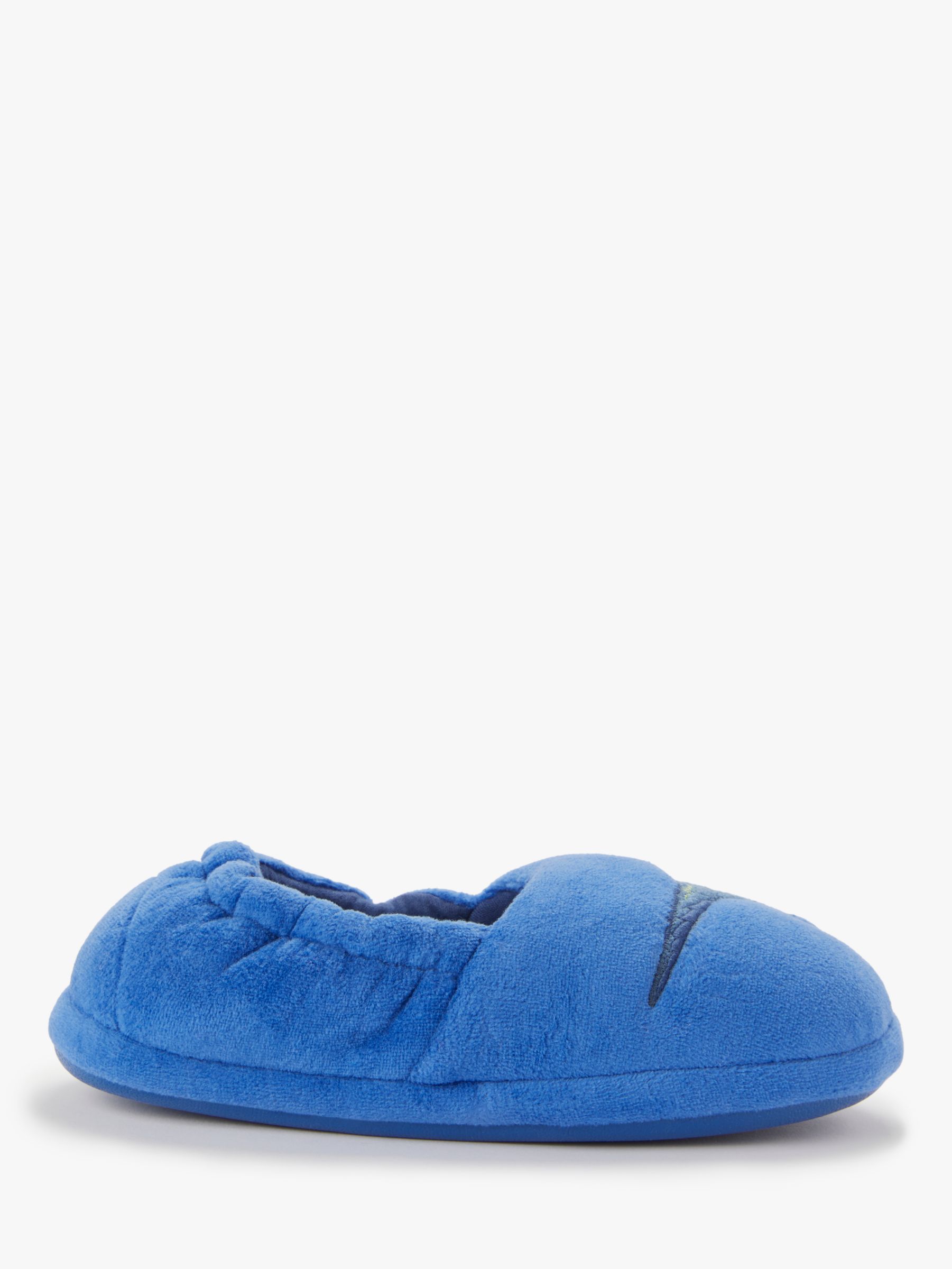 blue dinosaur slippers