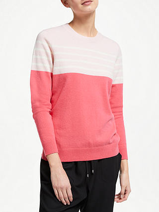 Collection WEEKEND by John Lewis Cashmere Stripe Jumper