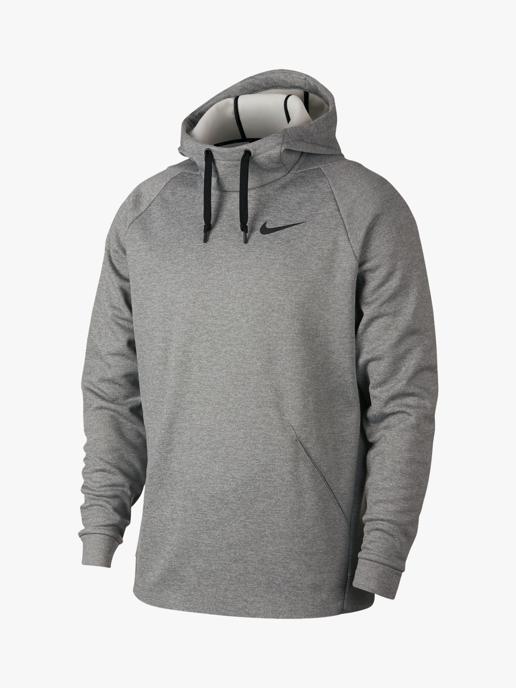 grey nike therma hoodie