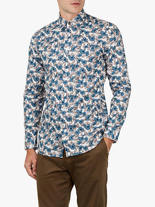 Ted Baker Croydon Long Sleeve Floral Shirt
