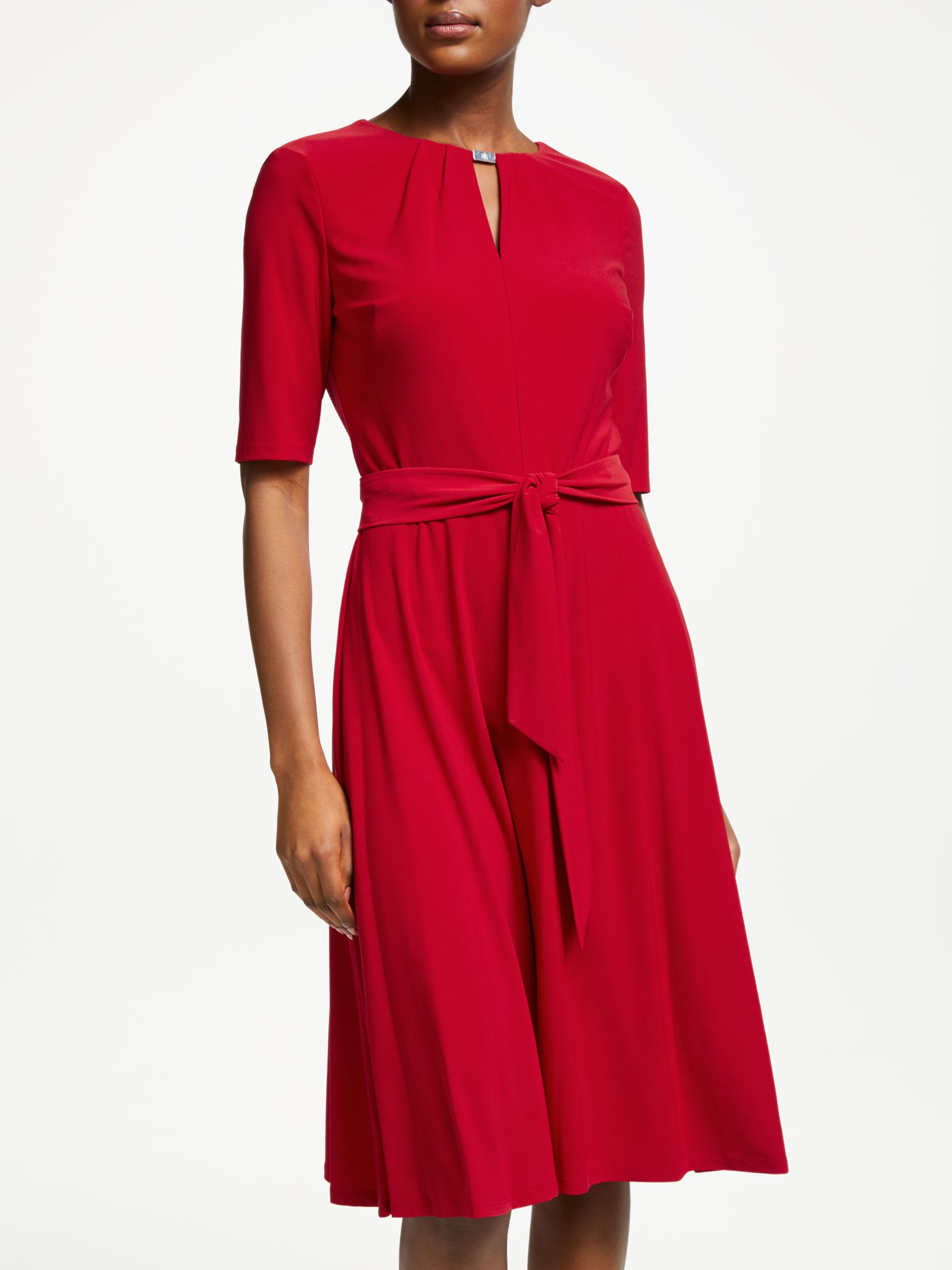 ralph lauren red gown