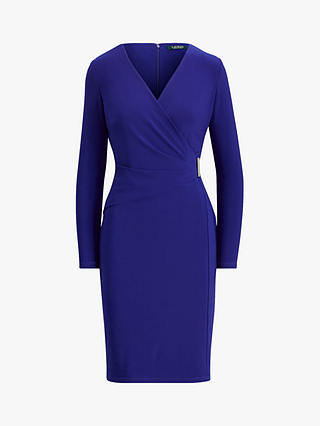 Lauren Ralph Lauren Phebe Long Sleeve Day Dress, Cannes Blue