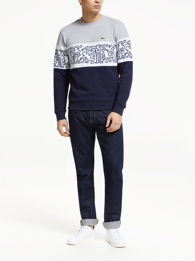 Lacoste x keith online haring sweater