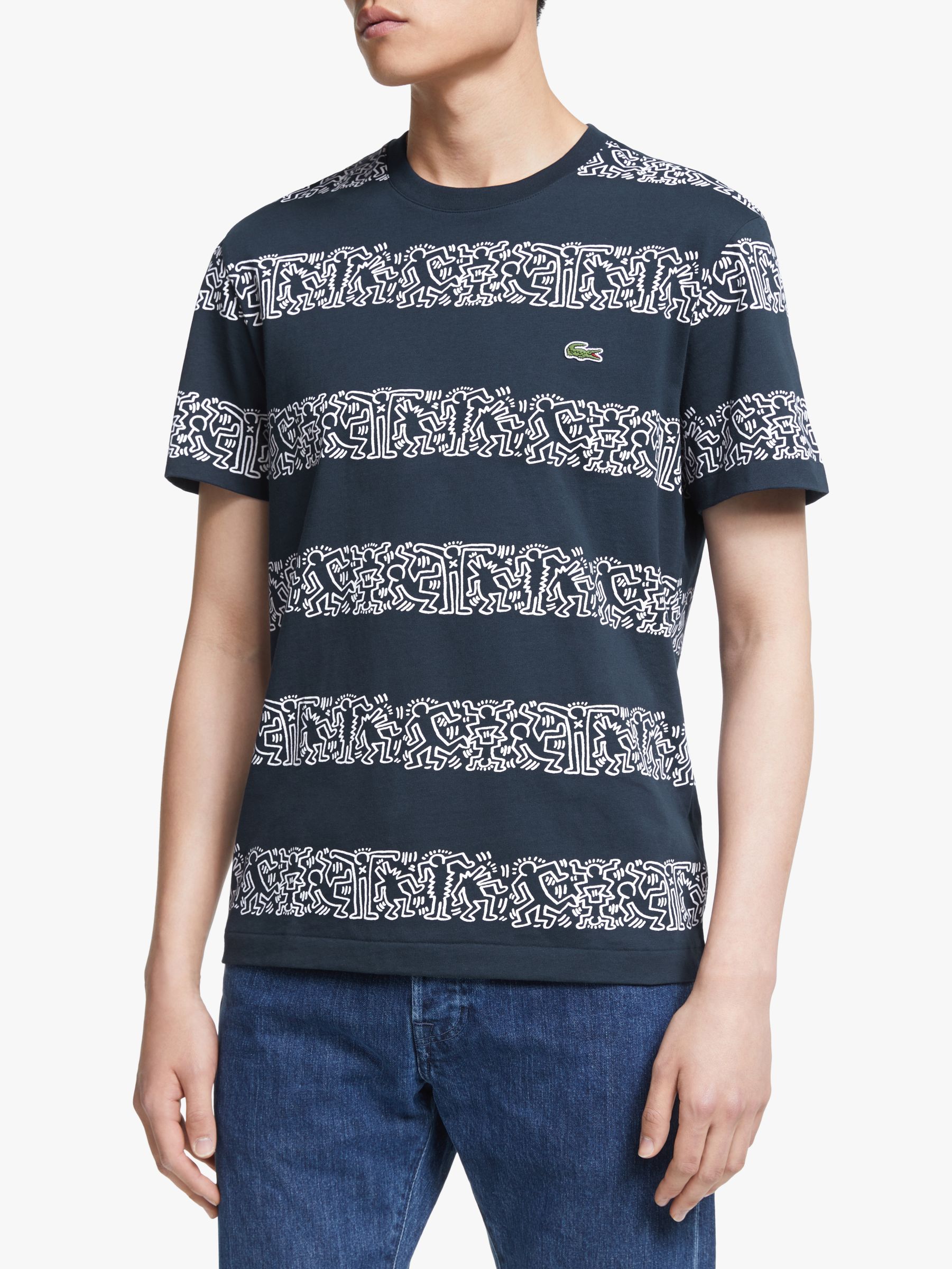 keith haring shirt lacoste