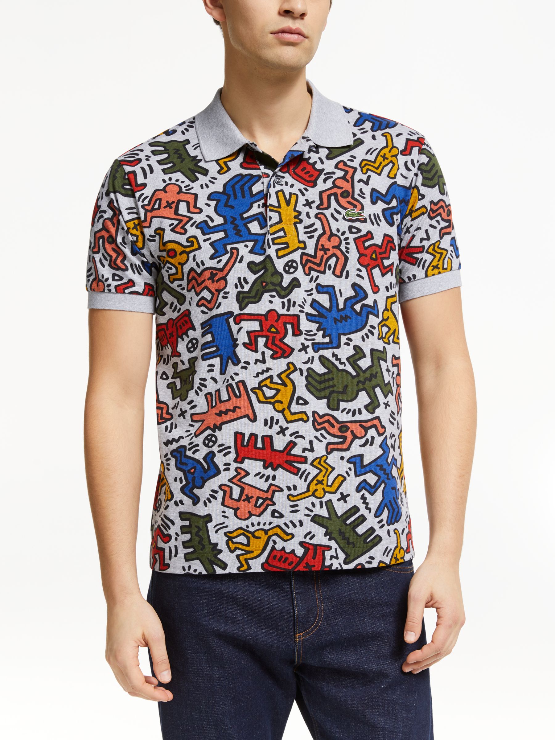 keith haring x lacoste