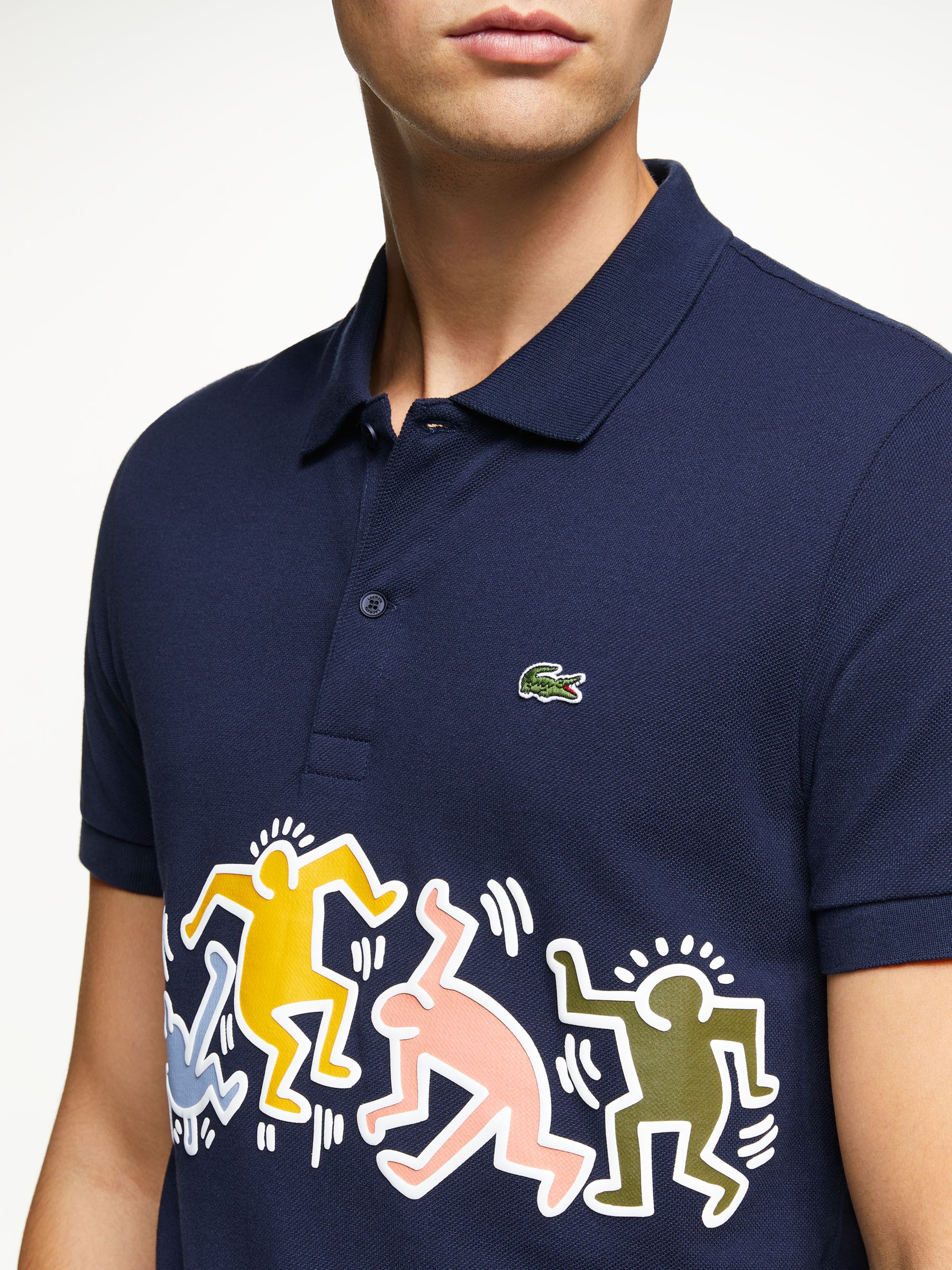 keith haring lacoste polo