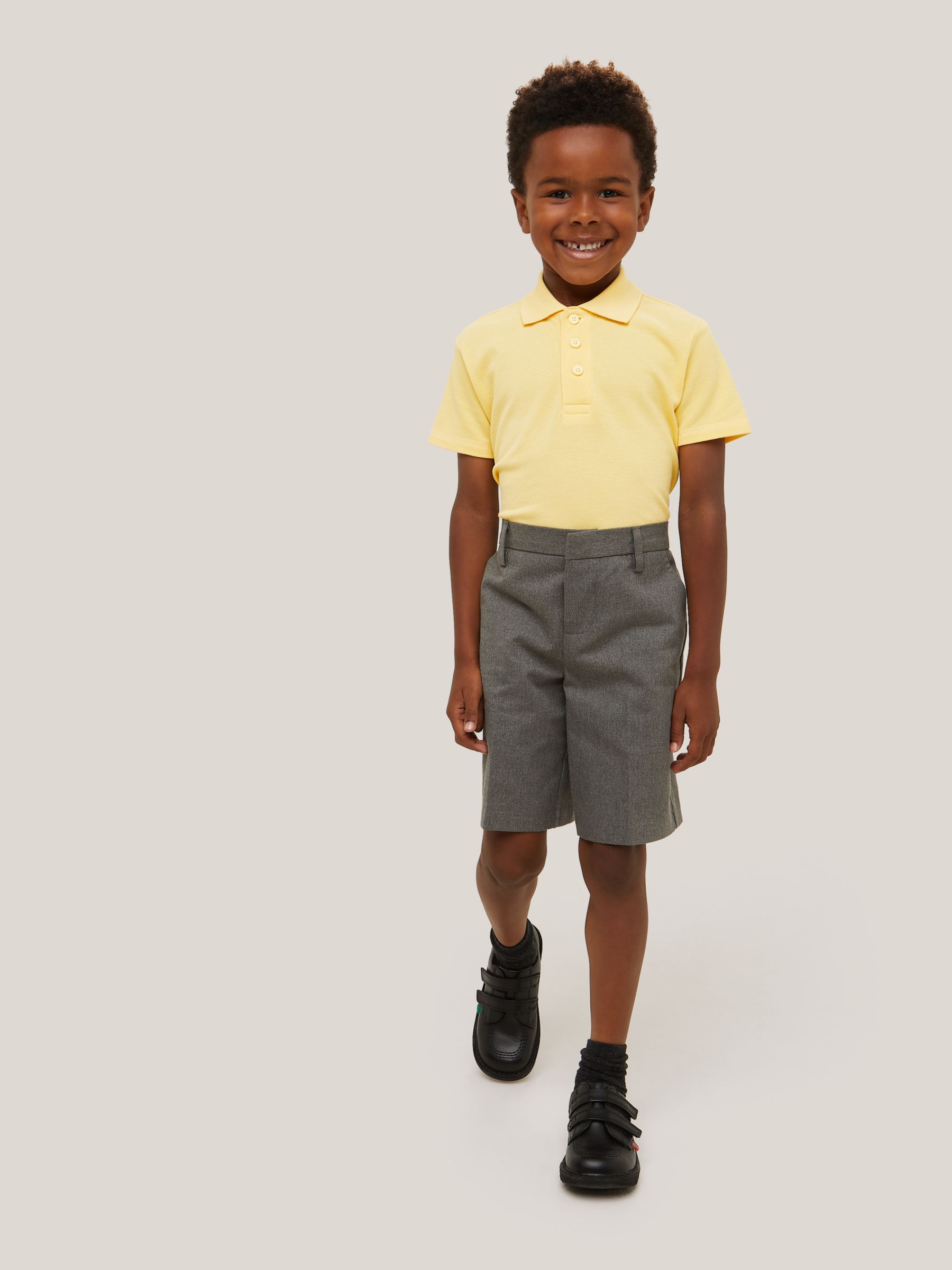 Buy John Lewis Unisex Pure Cotton School Polo Shirt, Pack of 2 Online at johnlewis.com