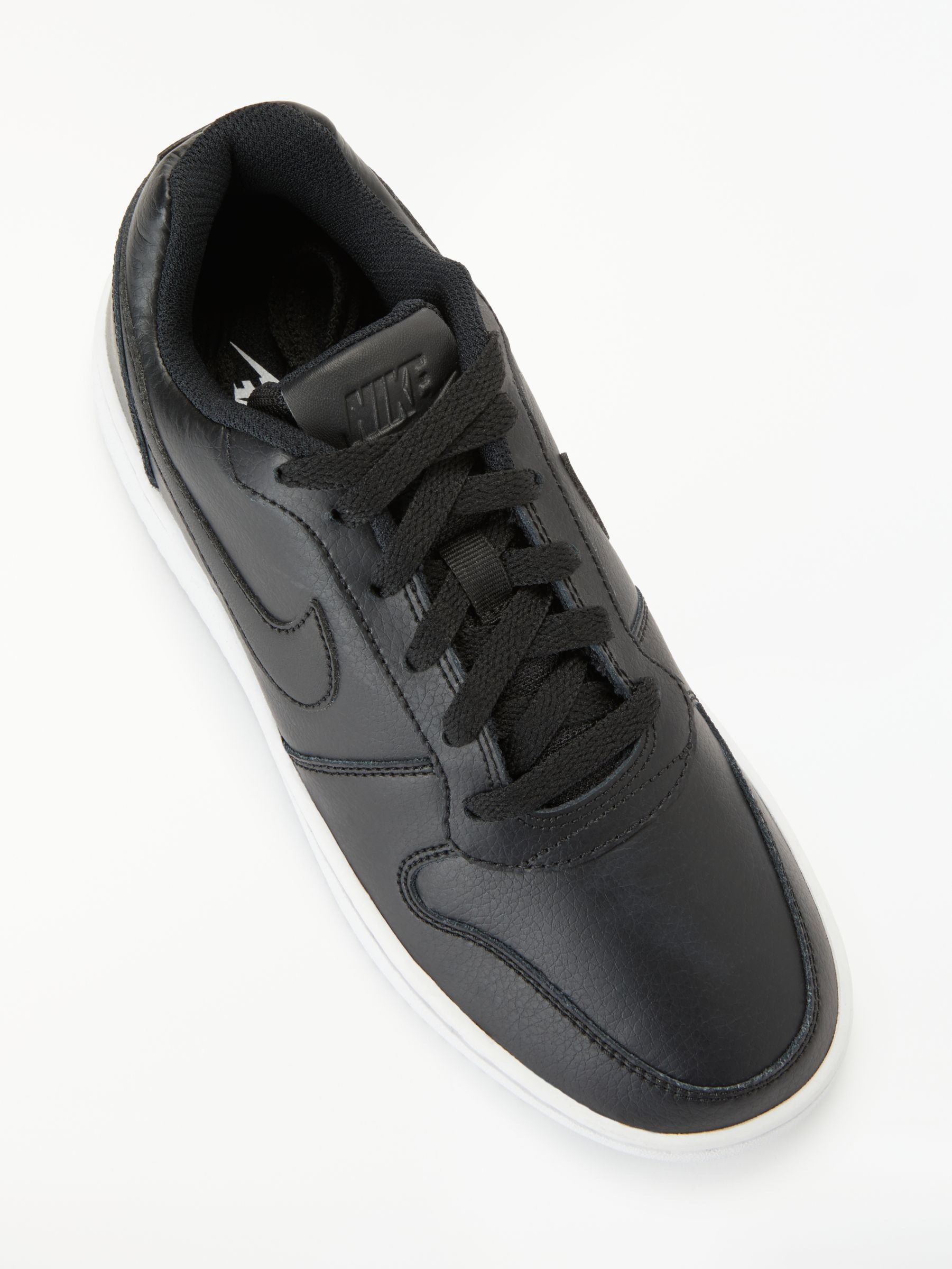 nike ladies trainers black and white