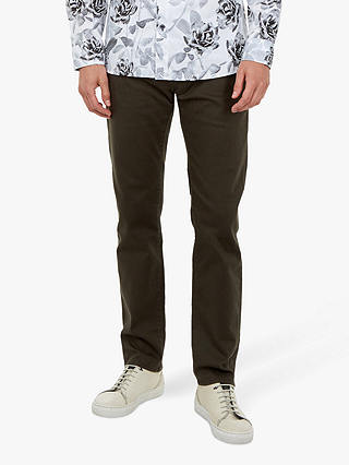 Ted Baker Wedmin Straight Fit Jeans, Khaki