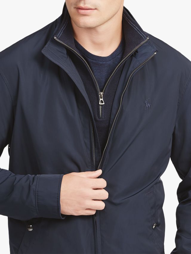 Polo ralph lauren aviator cheap navy jacket