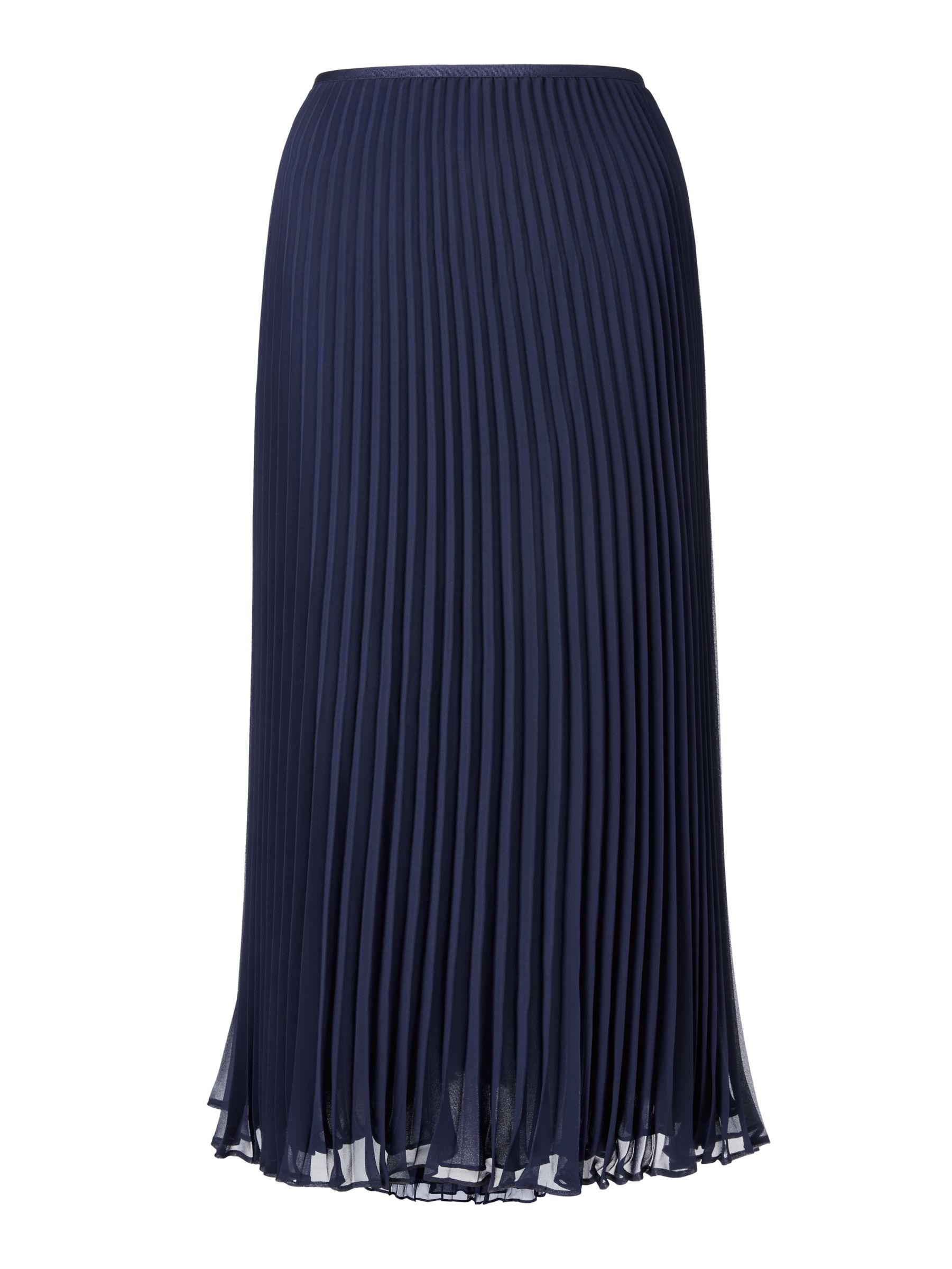 Polo Ralph Lauren Pleated Midi Skirt at John Lewis & Partners