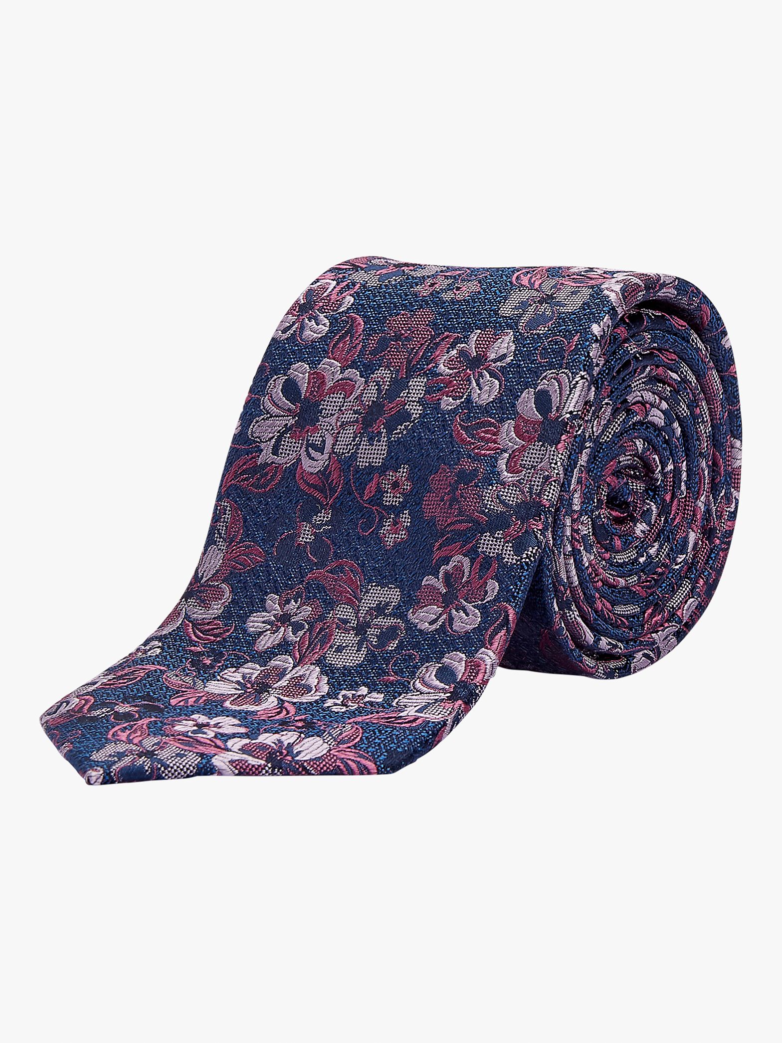 Richard James Mayfair Floral Silk Tie, Multi