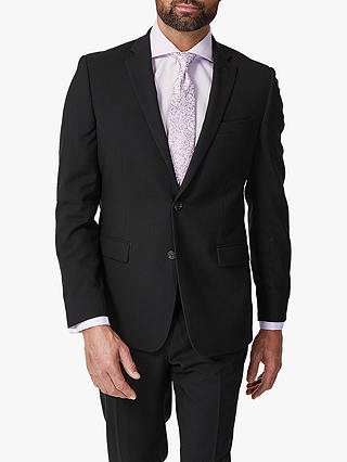 Richard James Mayfair Slim Super Suit Jacket, Black