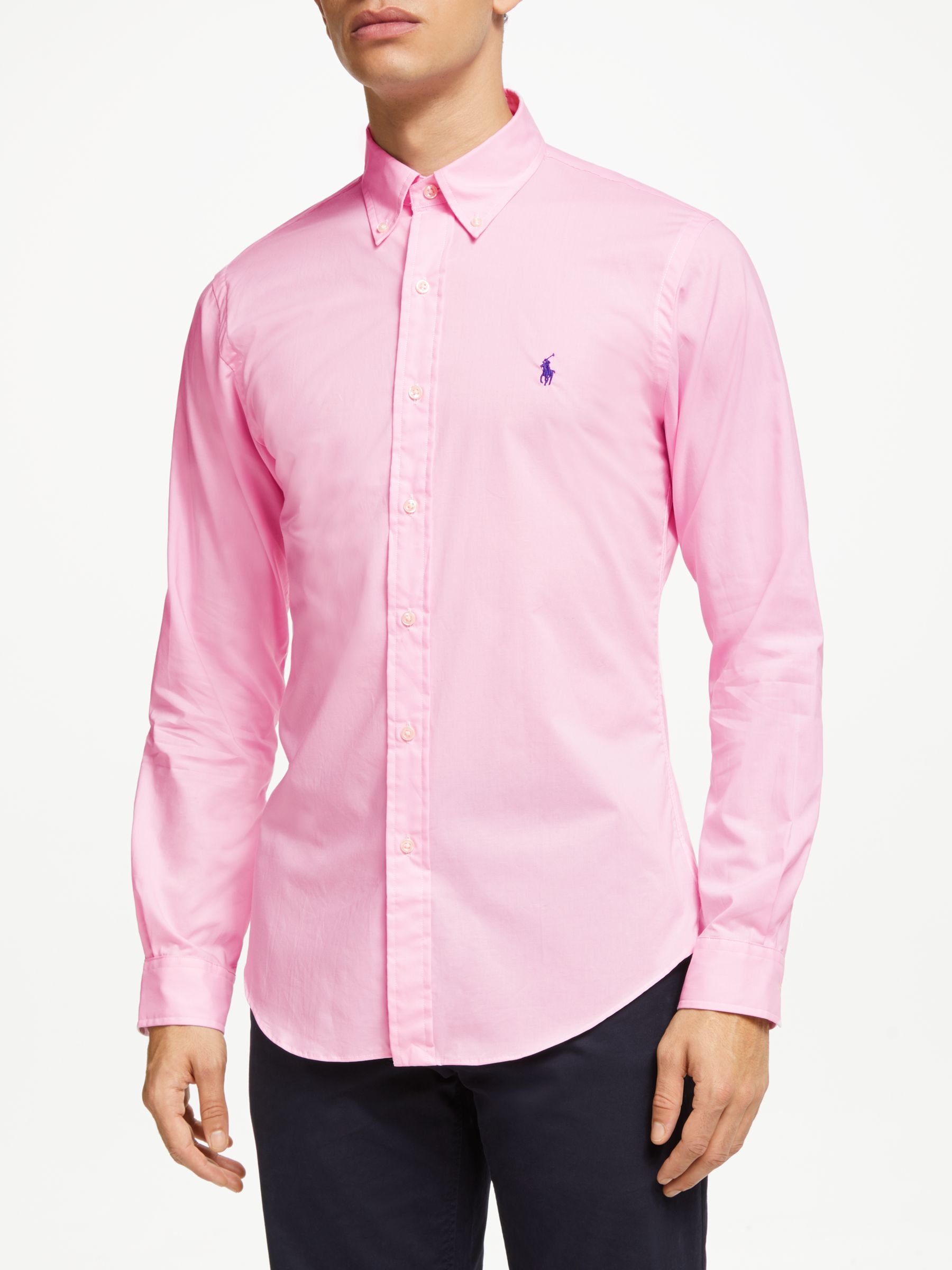 Polo Ralph Lauren Long Sleeve Slim Fit Shirt at John Lewis & Partners