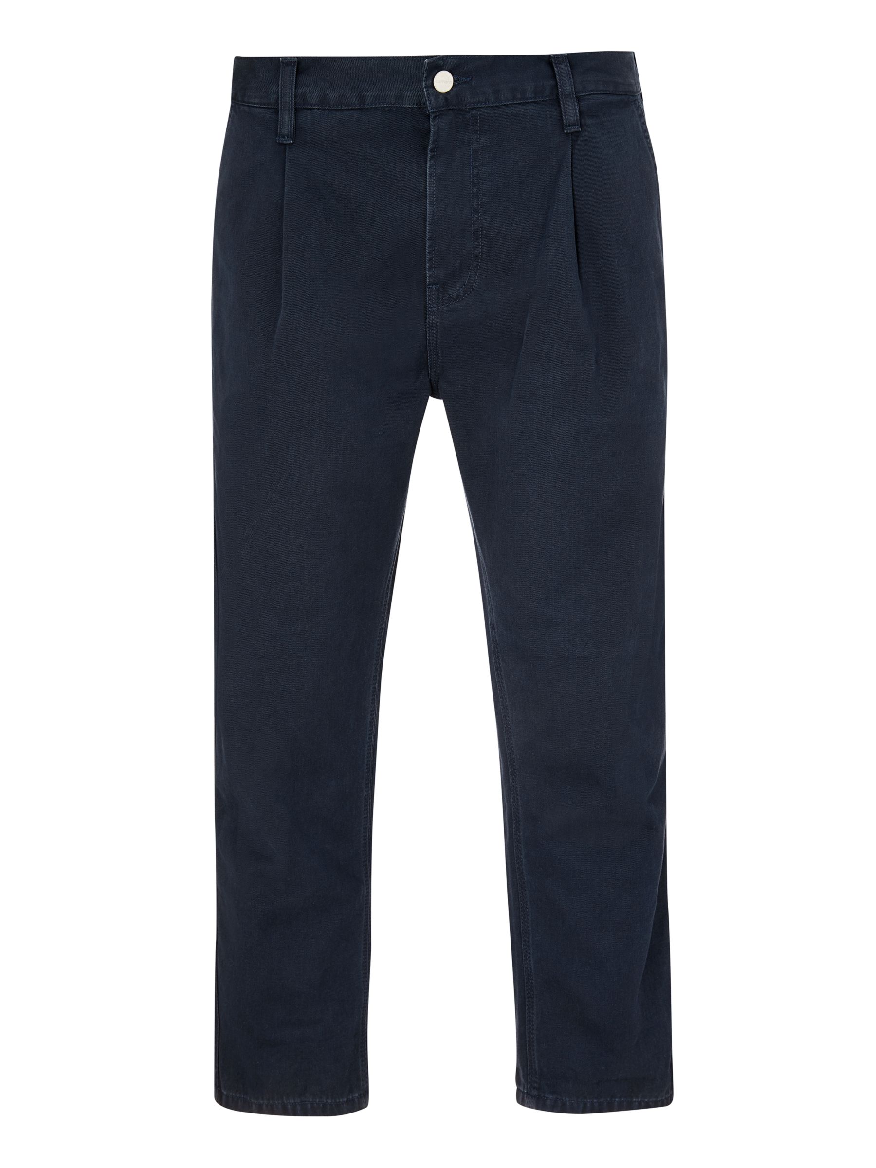 Carhartt WIP Abbot Tapered Trousers, Navy