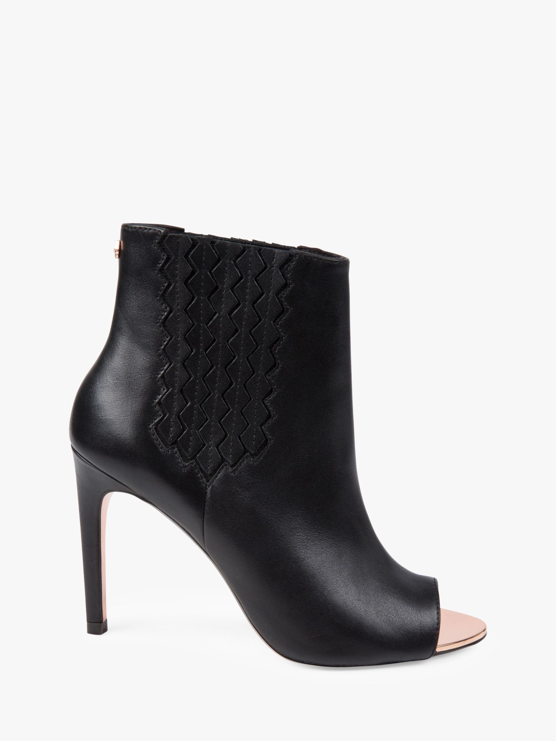 ted baker peep toe boots
