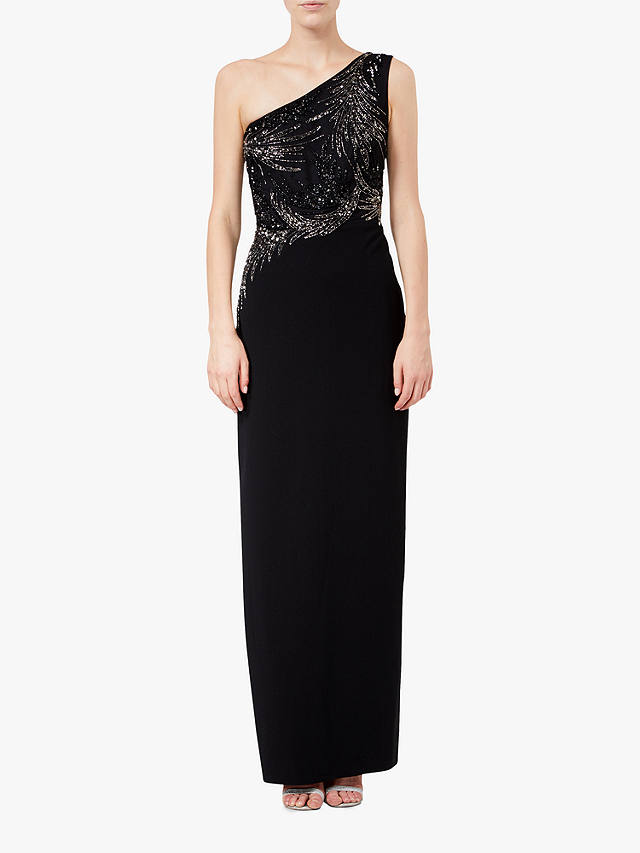 Adrianna Papell Asymmetric Embellished ...