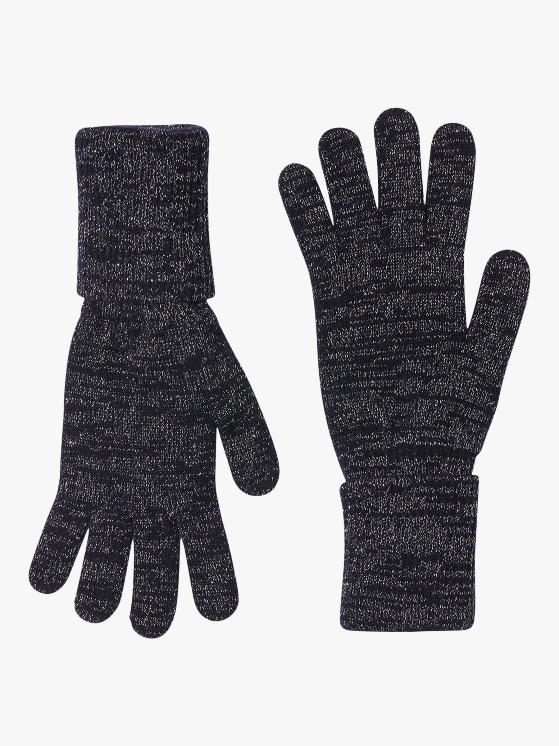 Jigsaw Metallic Thread Turnback Gloves