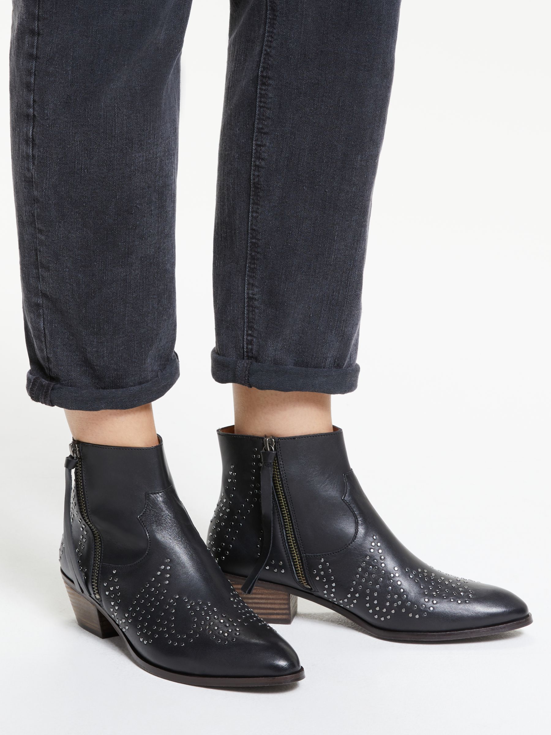 paloma leather ankle boot