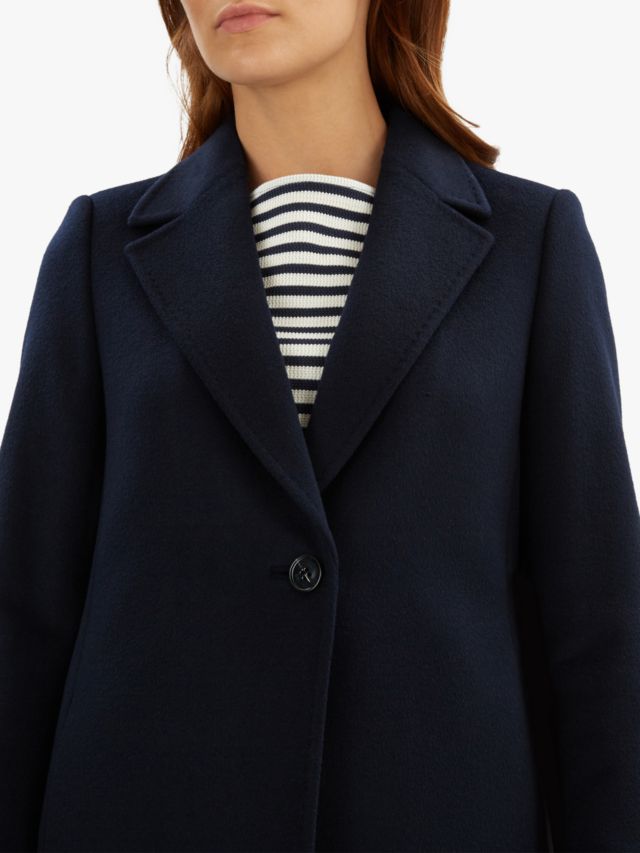 Jaeger boyfriend store coat navy