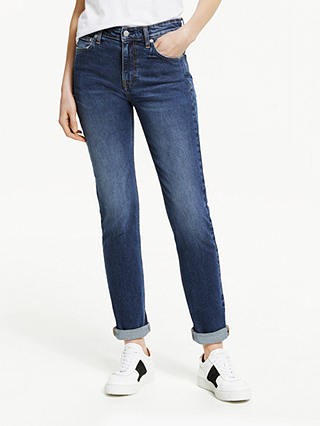 Calvin Klein Jeans Mid Rise Slim Jeans, Broom Blue