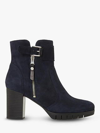 Dune Ossian Suede Zip Ankle Boots