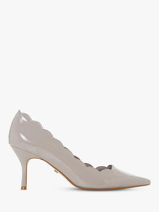 Dune Beckky Scalloped Court Shoes