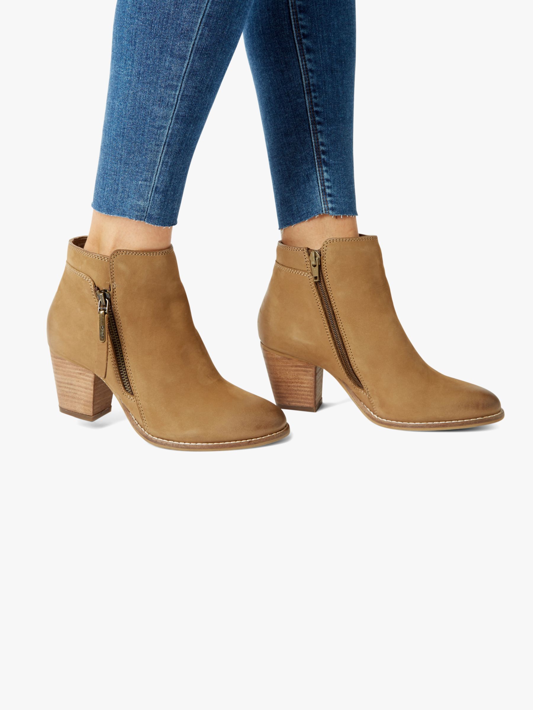 dune taupe ankle boots