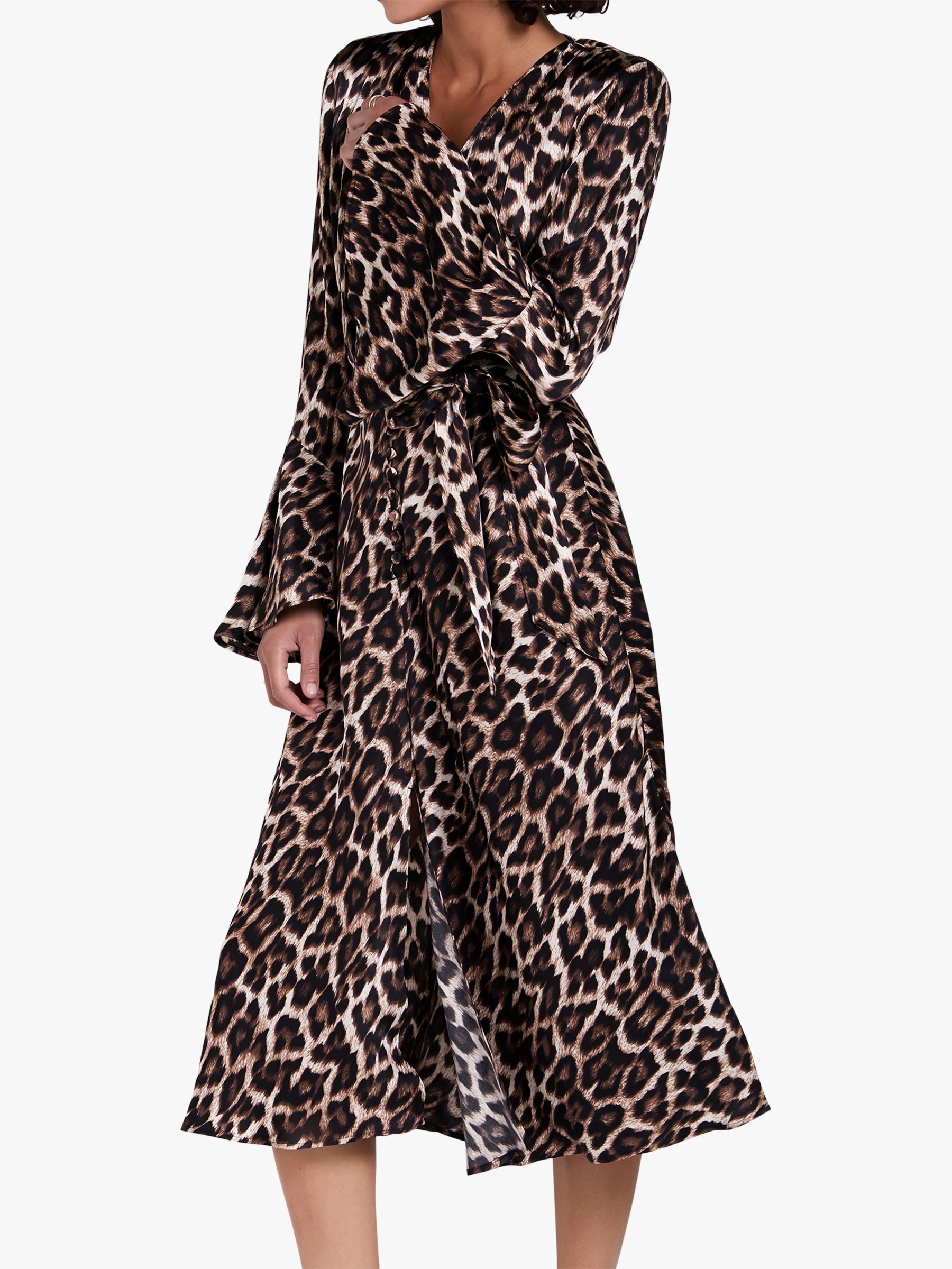 ghost leopard dress