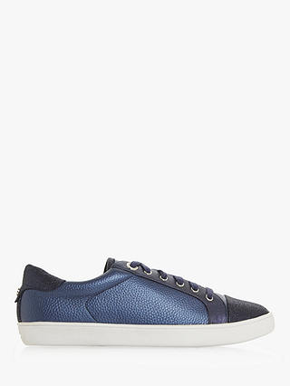 Dune Enzow Lace Up Trainers, Navy