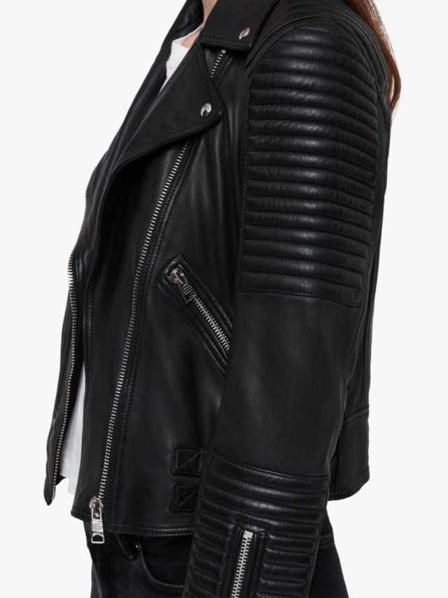 Estella leather sale biker jacket