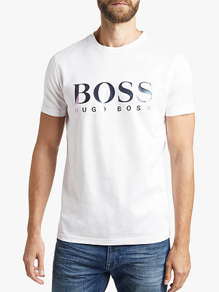 BOSS Twill Iridescent Short Sleeve Logo T-Shirt