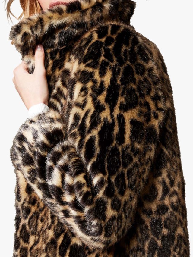 Karen millen cheap leopard jacket