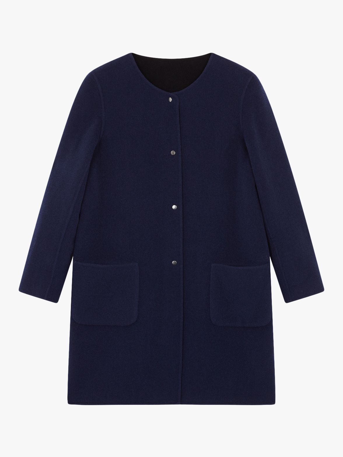 Gerard Darel Magdalena Wool Coatigan, Navy