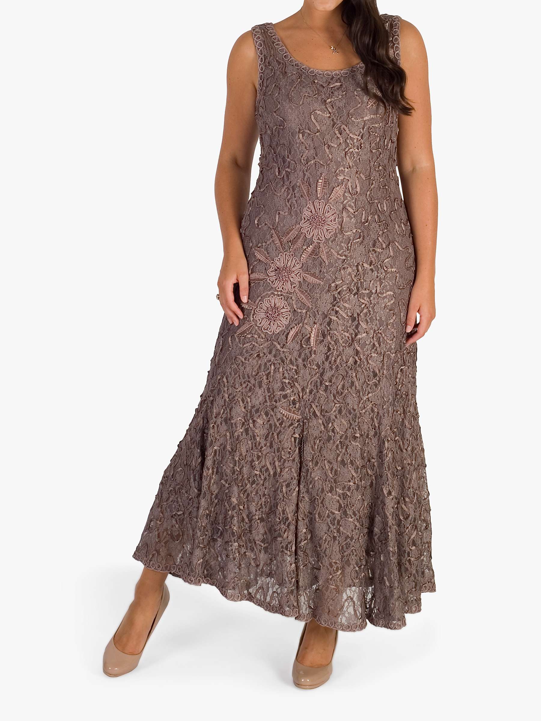 Buy Chesca Lace Cornelli Embroidered Dress Online at johnlewis.com