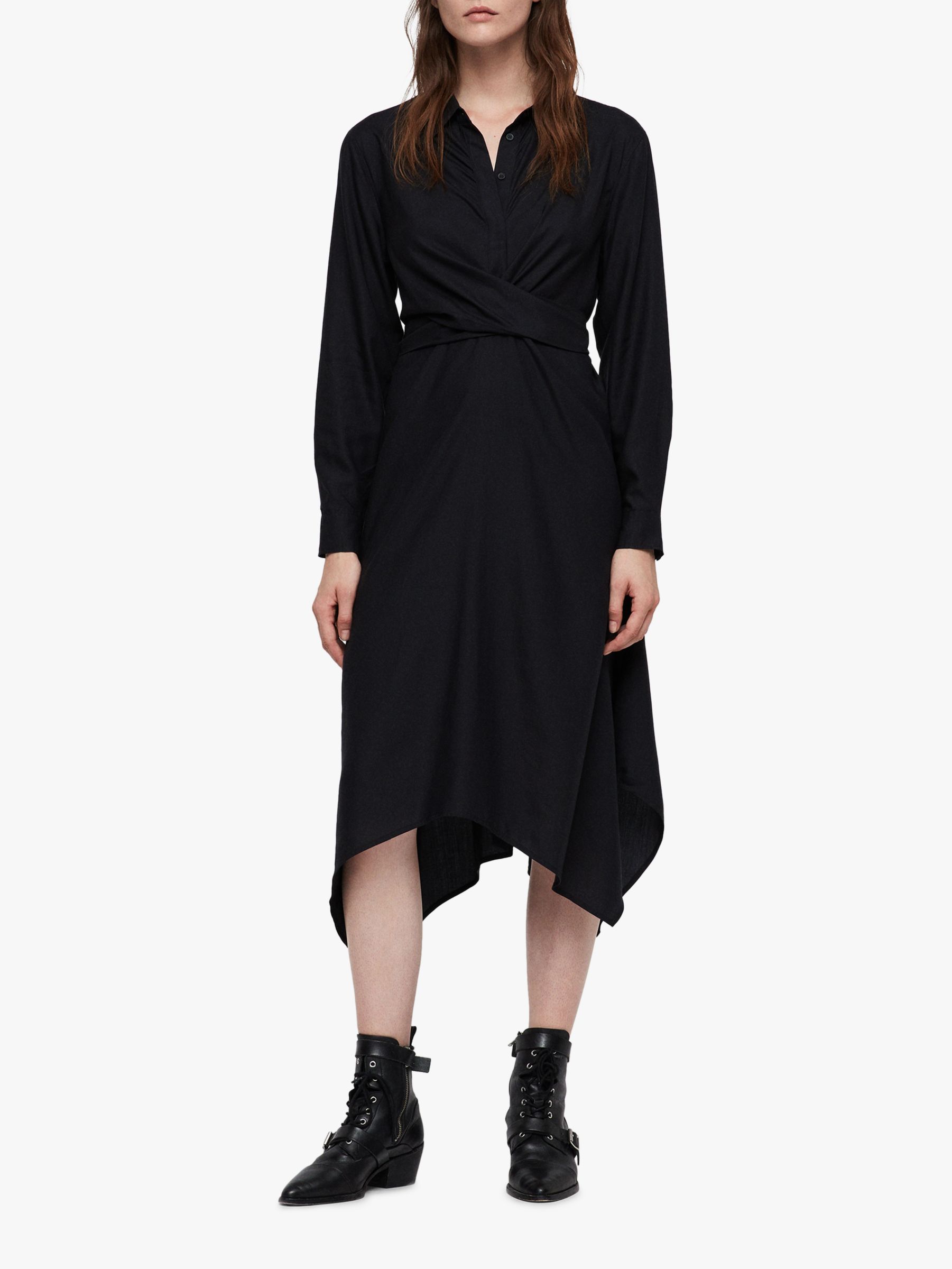 allsaints flyn dress