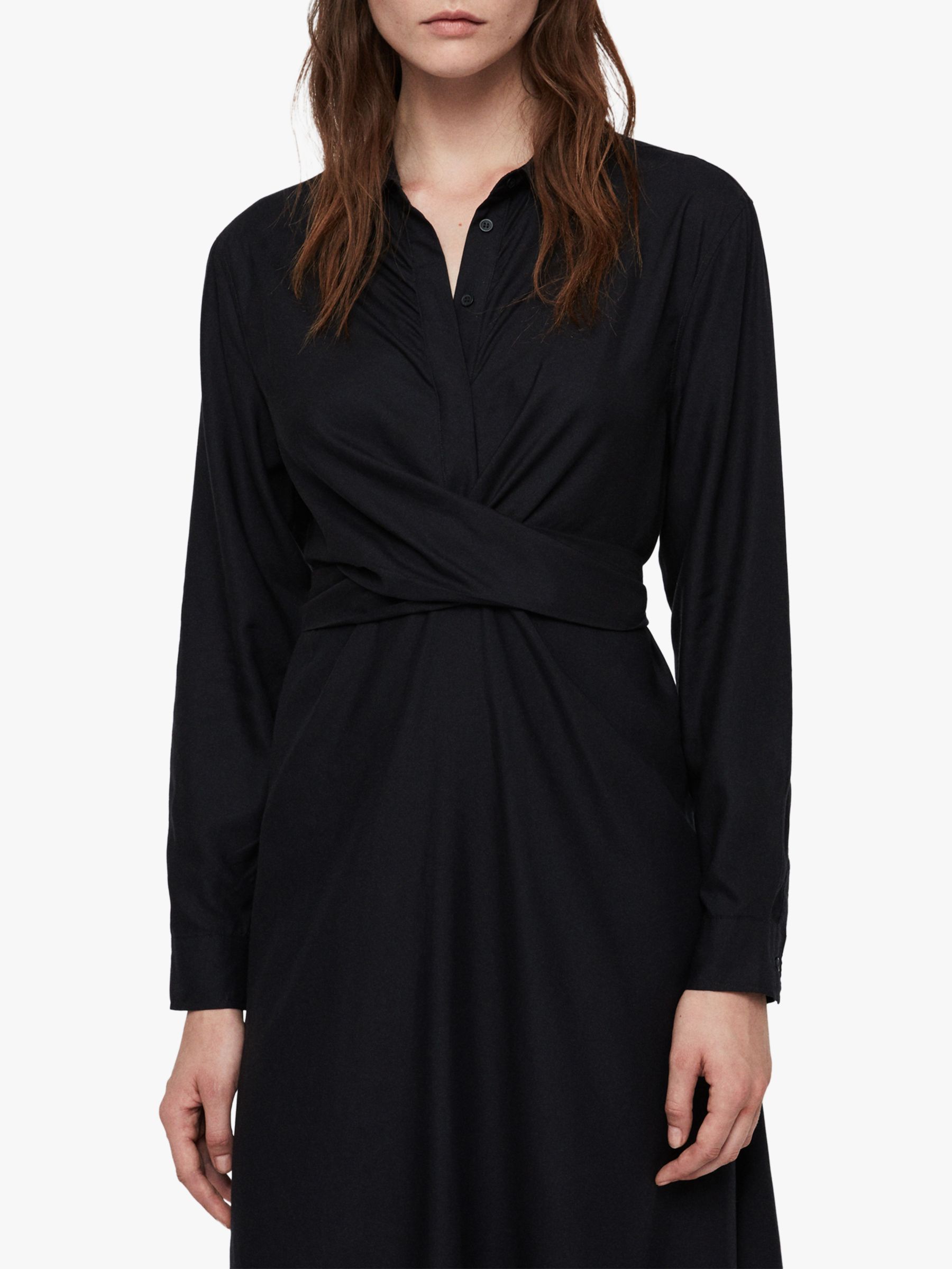 allsaints flyn dress