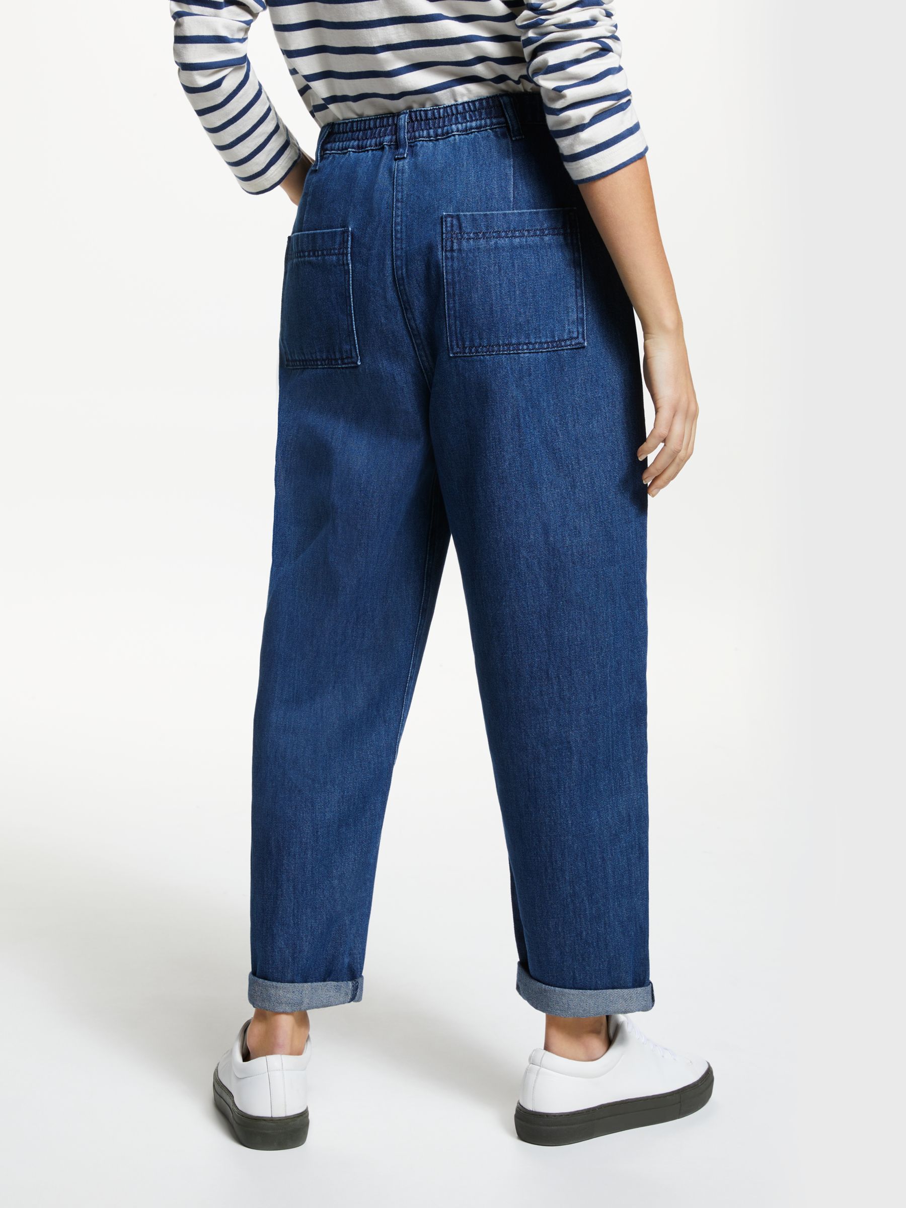 Seasalt Scots Pine Trousers, Indigo at John Lewis & Partners