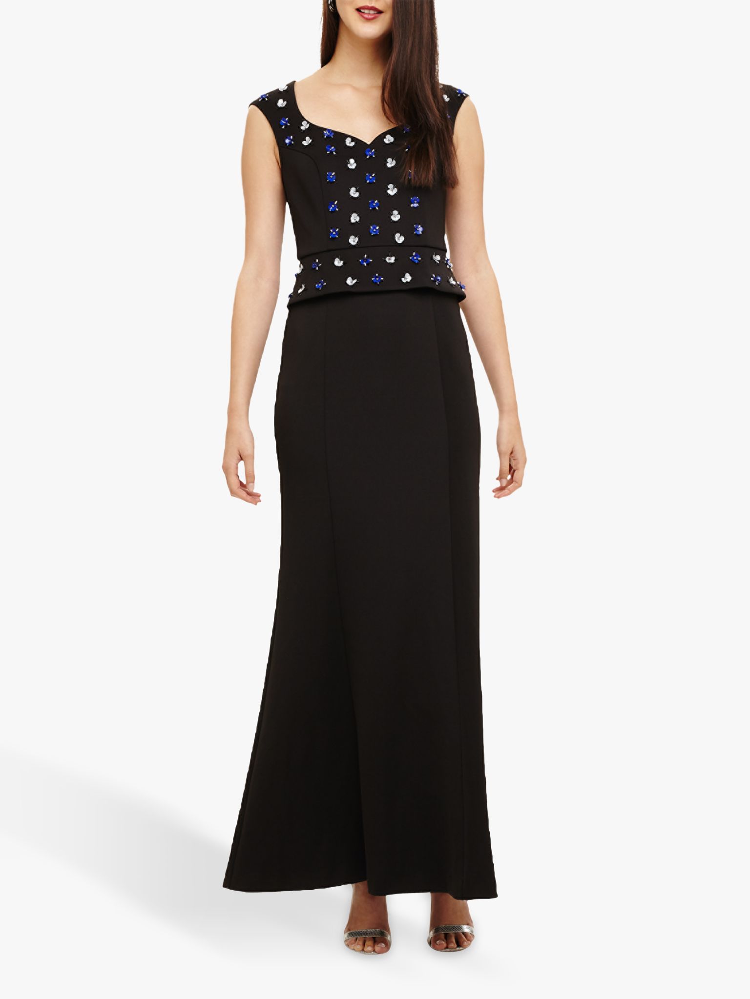 Phase Eight Collection 8 Louise Embellished Dress, Black