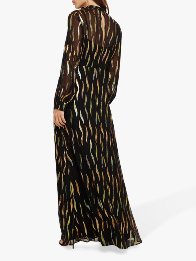 Penny shimmer silk maxi on sale dress