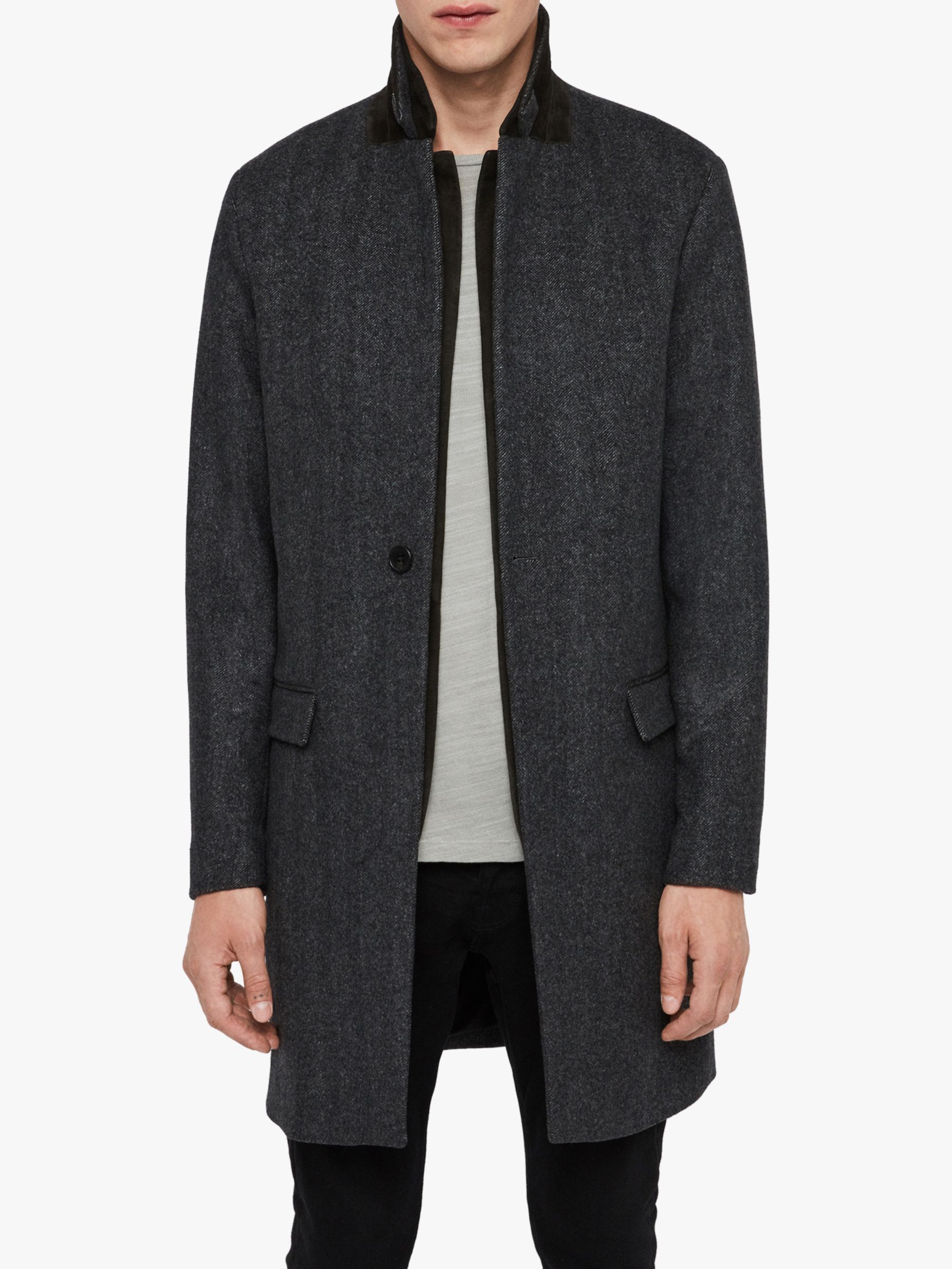 AllSaints Merton Coat, Grey