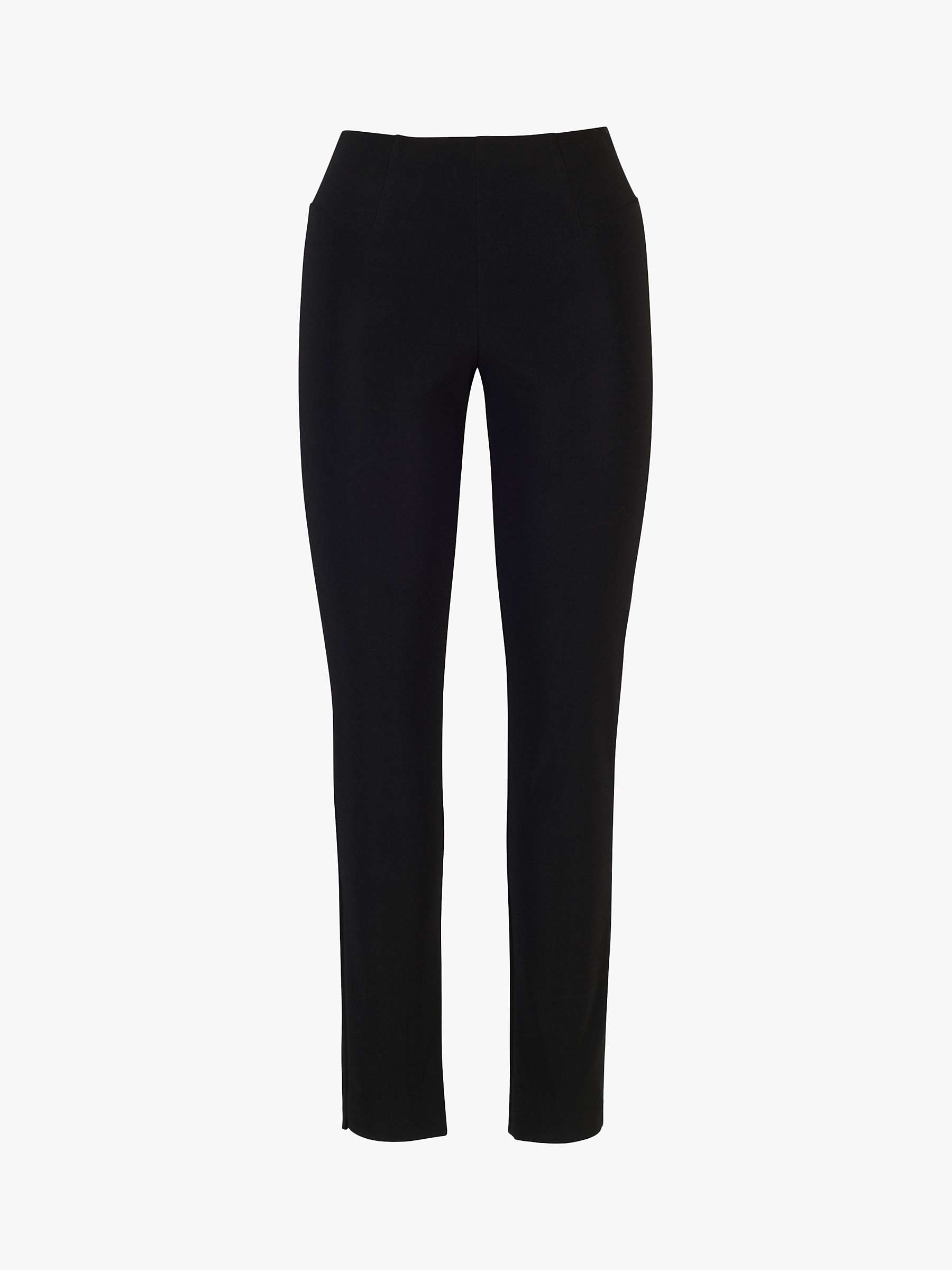 Buy Chesca Slit Seam Detail Trousers, Black Online at johnlewis.com