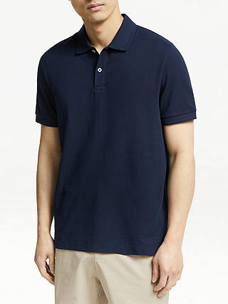 John Lewis & Partners Supima Cotton Pique Polo Shirt