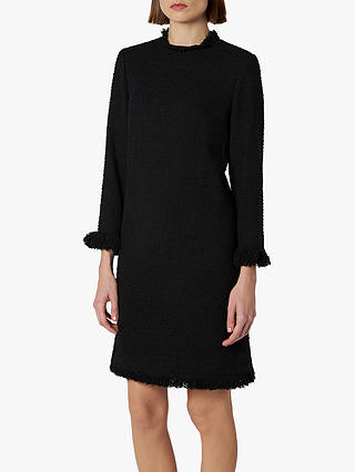 L.K.Bennett Myia Tweed Dress, Black