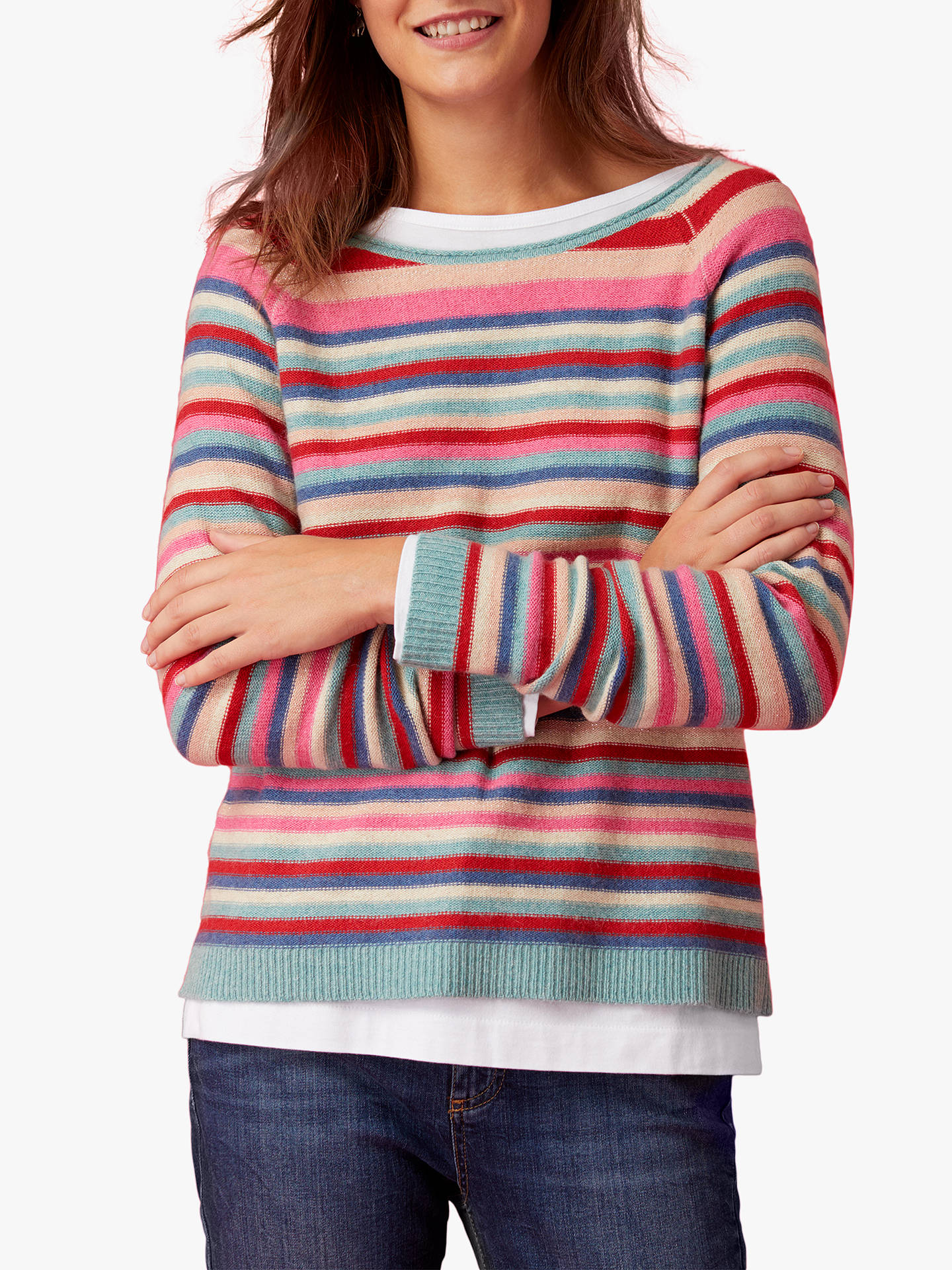 White Stuff Candy Stripe Jumper Multi At John Lewis And Partners