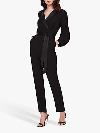 Damsel in a Dress Lucinda Tux Jumpsuit, Black