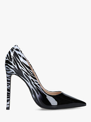 Carvela Alice Stiletto Heel Court Shoes, Black