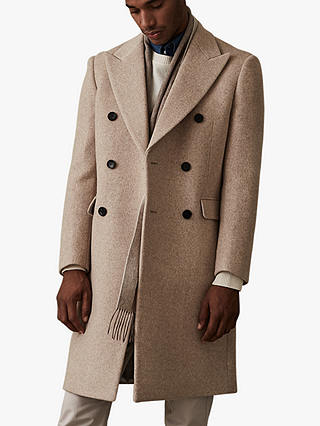 Reiss Carlton Double Breasted Overcoat
